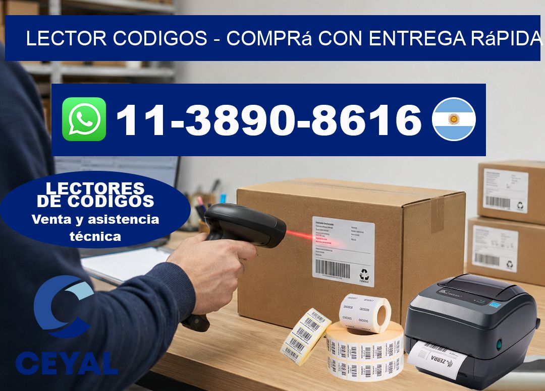 LECTOR CODIGOS – Comprá con entrega rápida