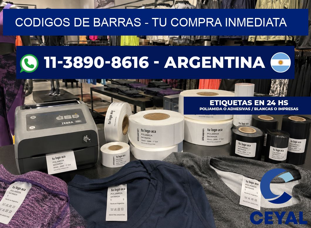 codigos de barras – Tu compra inmediata
