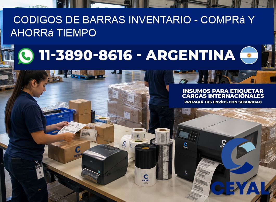 codigos de barras inventario – Comprá y ahorrá tiempo