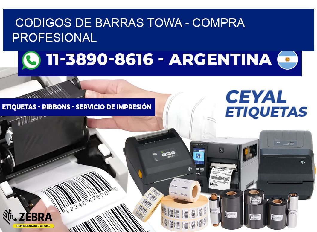 codigos de barras towa - Compra profesional