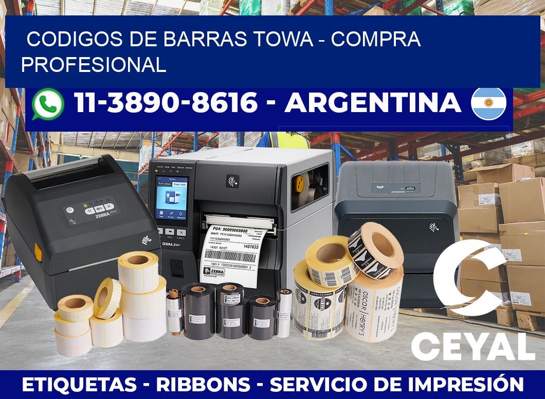 codigos de barras towa - Compra profesional