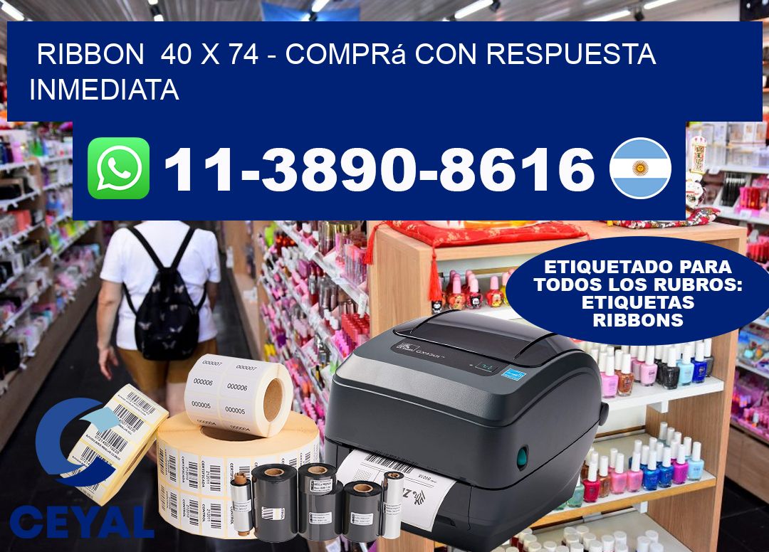 ribbon  40 x 74 – Comprá con respuesta inmediata