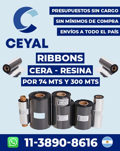 ETIQUETA Y RIBBON - Fabricación rápida
