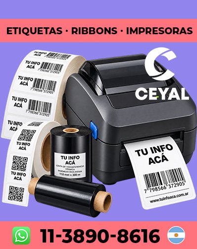 Etiquetas adhesivas para inventario de ropa ZEBRA ZT231