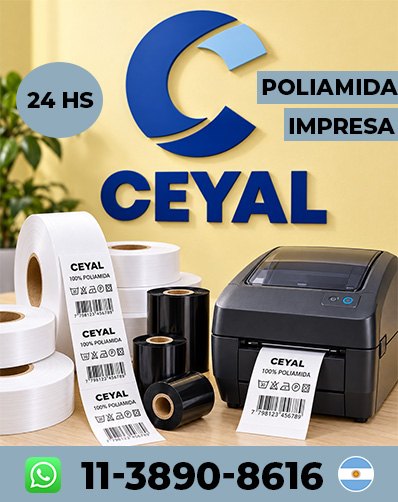 Etiquetas para Referencias SKU de Indumentaria argentina
