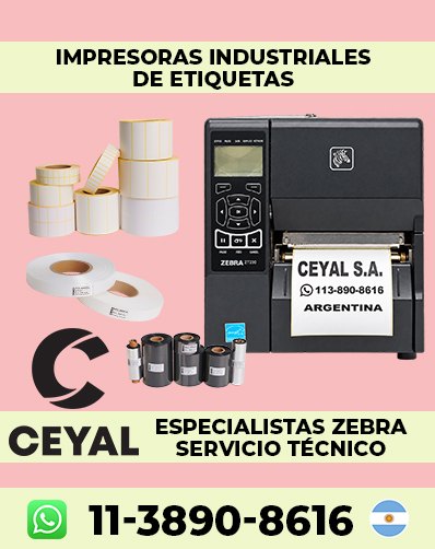 Impresora de escritorio Zebra ZD230t INSUMOS	argentina