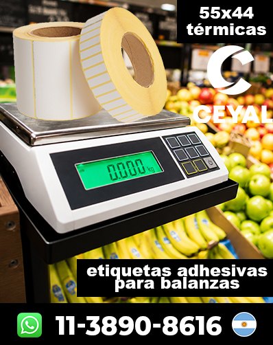 PEGATINAS BALANZA - Pedido inmediato