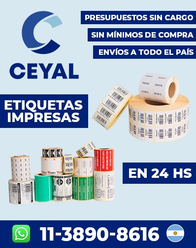 etiquetas termicas en rollo - Comprá con fabricación inmediata